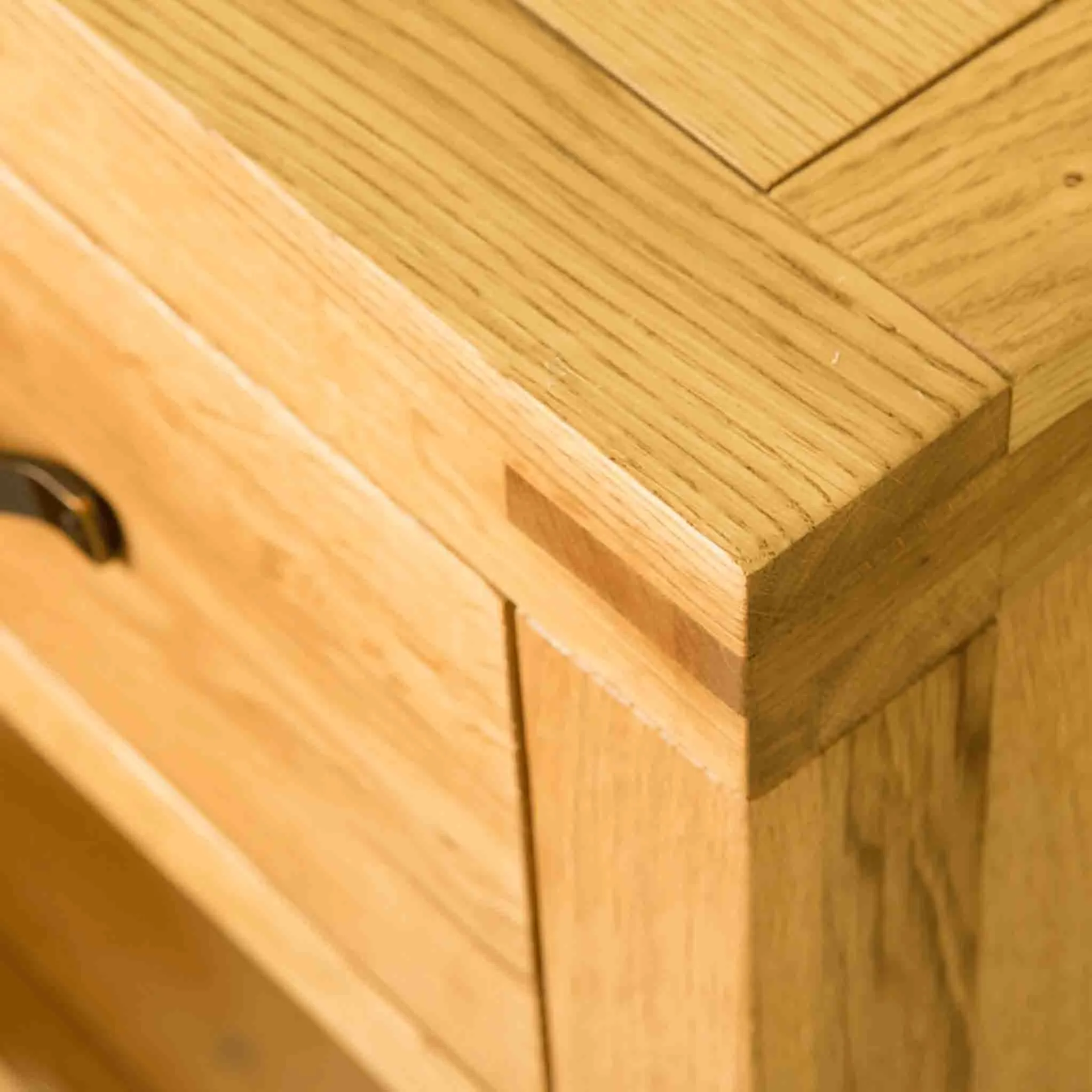 Abbey Waxed Oak Large Sideboard