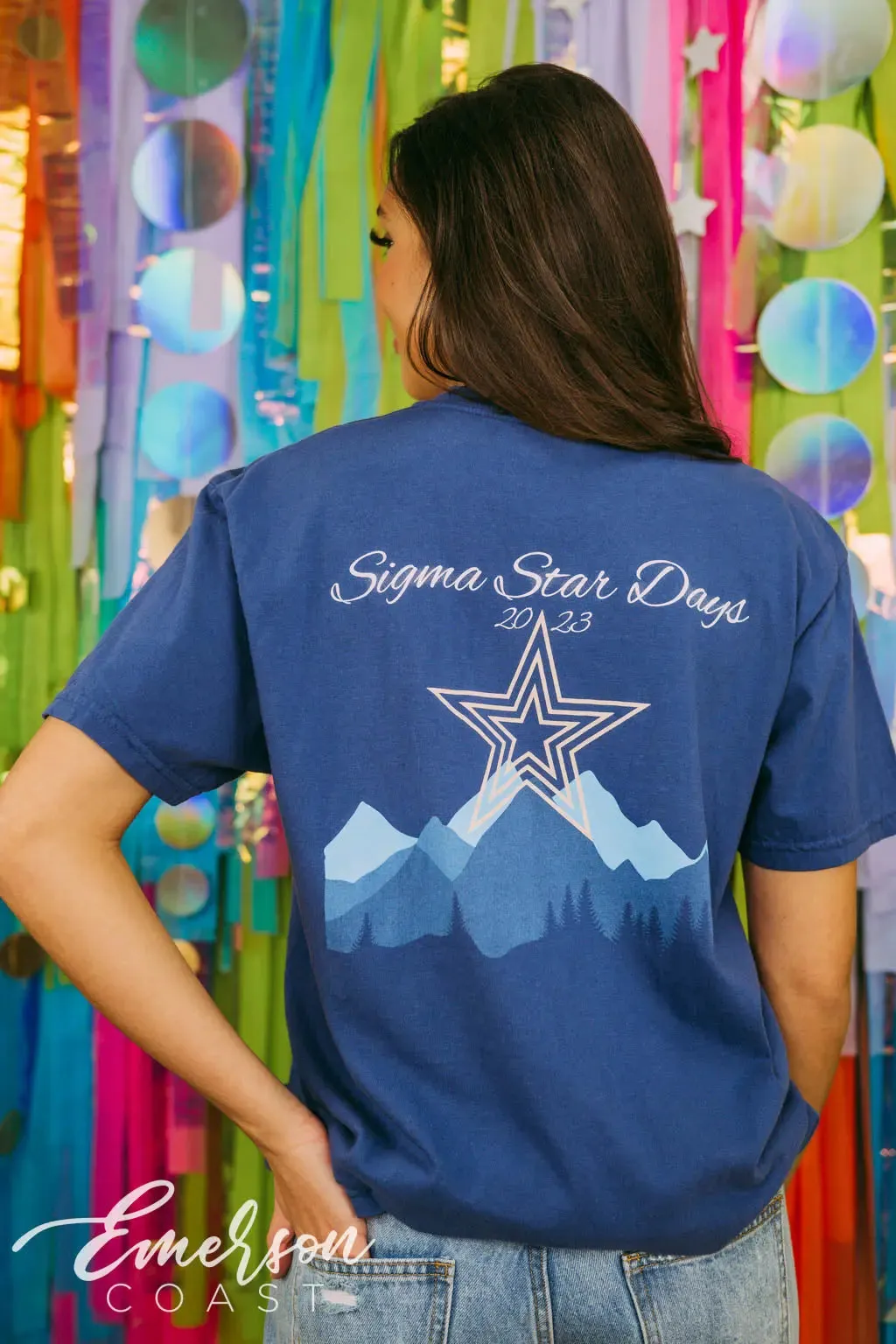 Alpha Sigma Alpha Star Days Tshirt