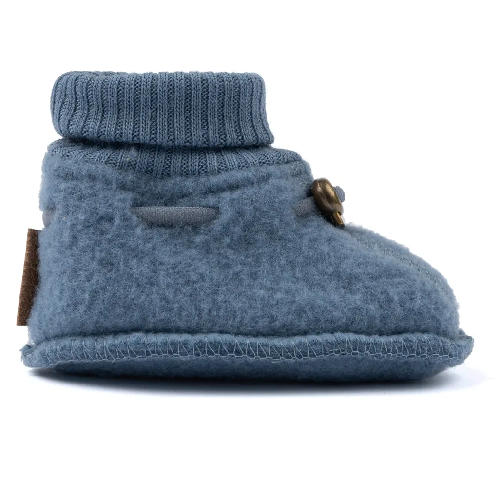 Baby Wool Footies - Flint Stone