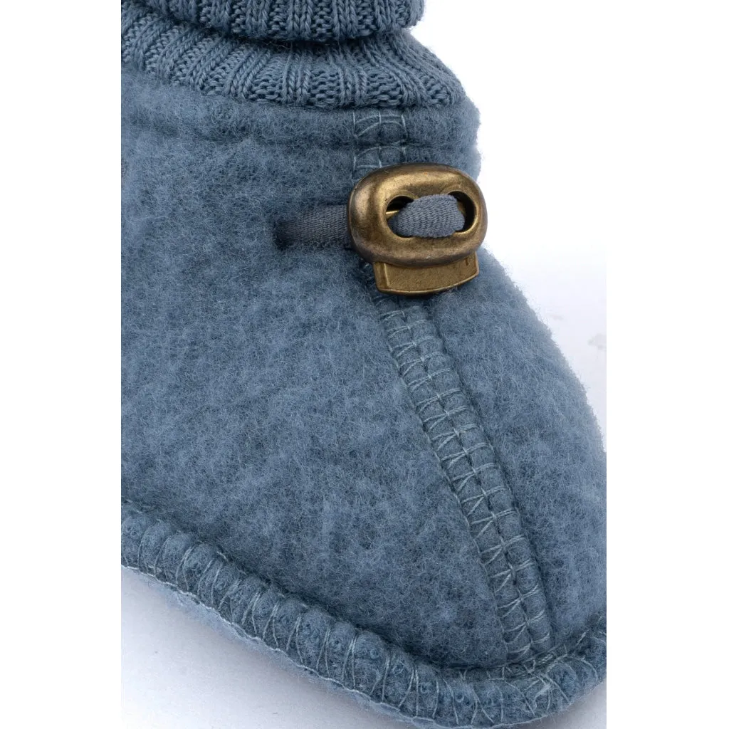 Baby Wool Footies - Flint Stone