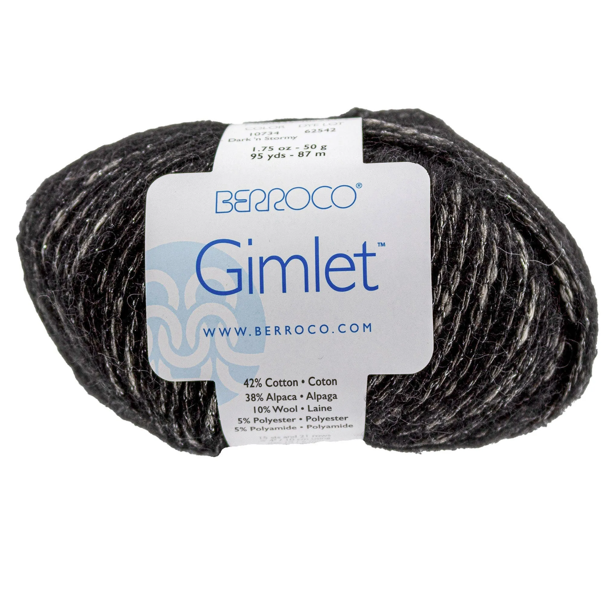 Berroco Gimlet Yarn - 10734 Dark 'n Stormy