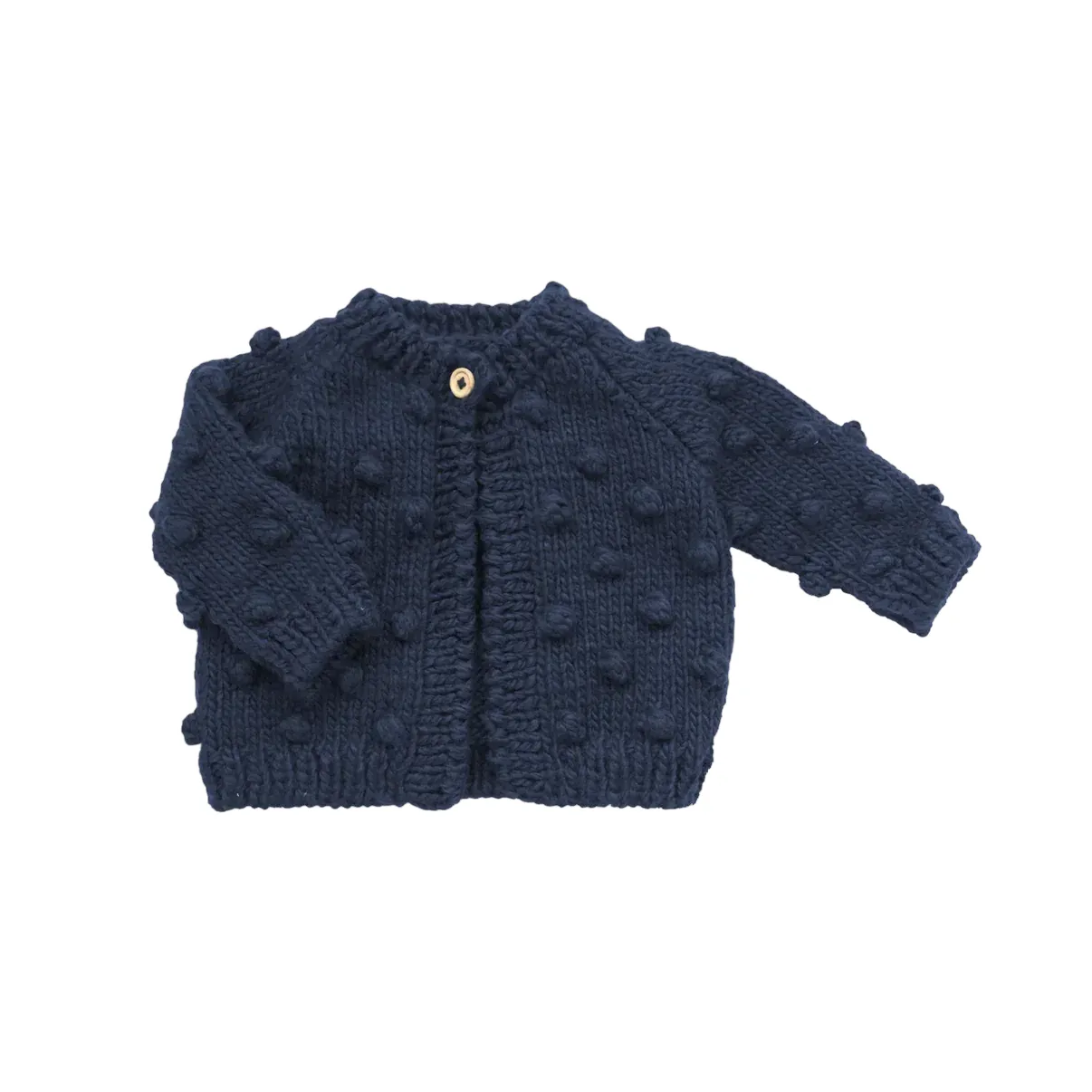 Blueberry Hill Popcorn Knit Cardigan