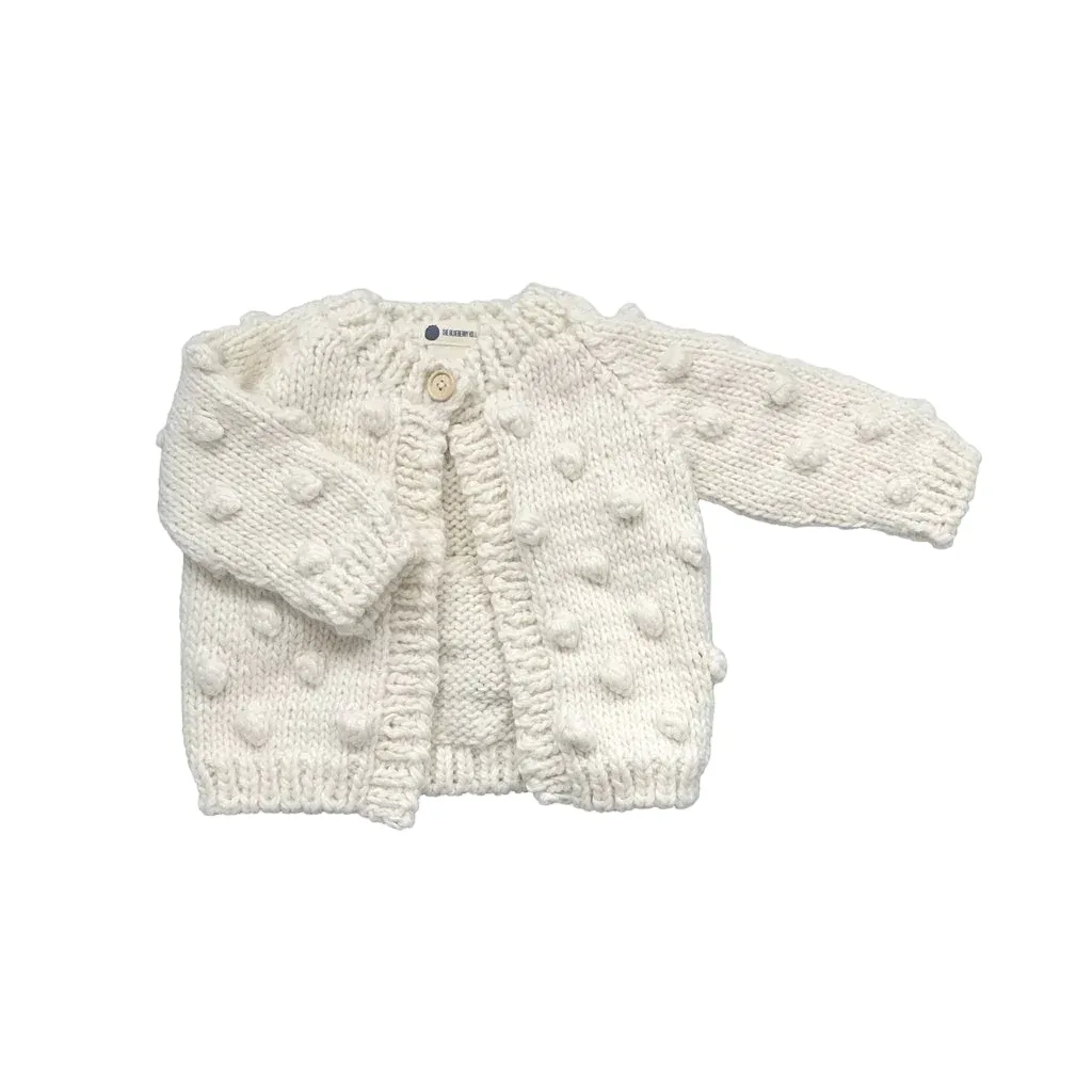 Blueberry Hill Popcorn Knit Cardigan