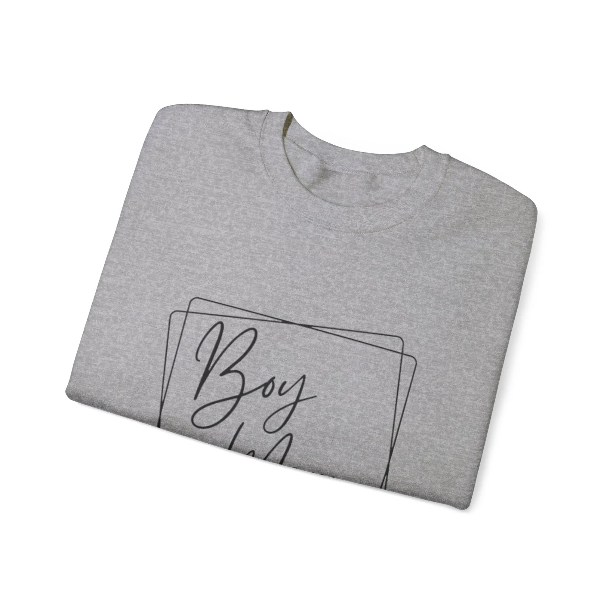 Boy mom Unisex Heavy Blend™ Crewneck Sweatshirt