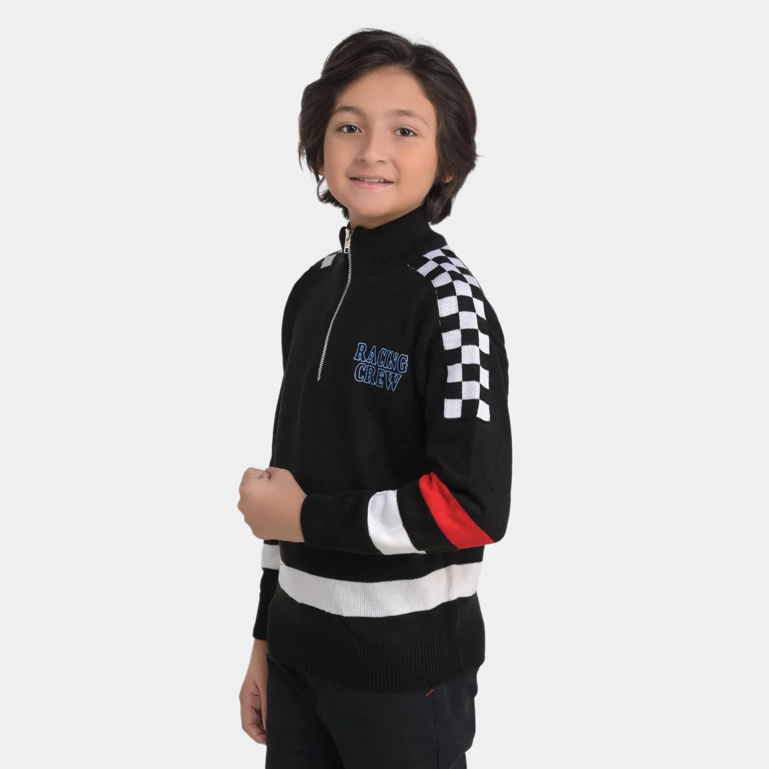 Boys Sweater - BLACK