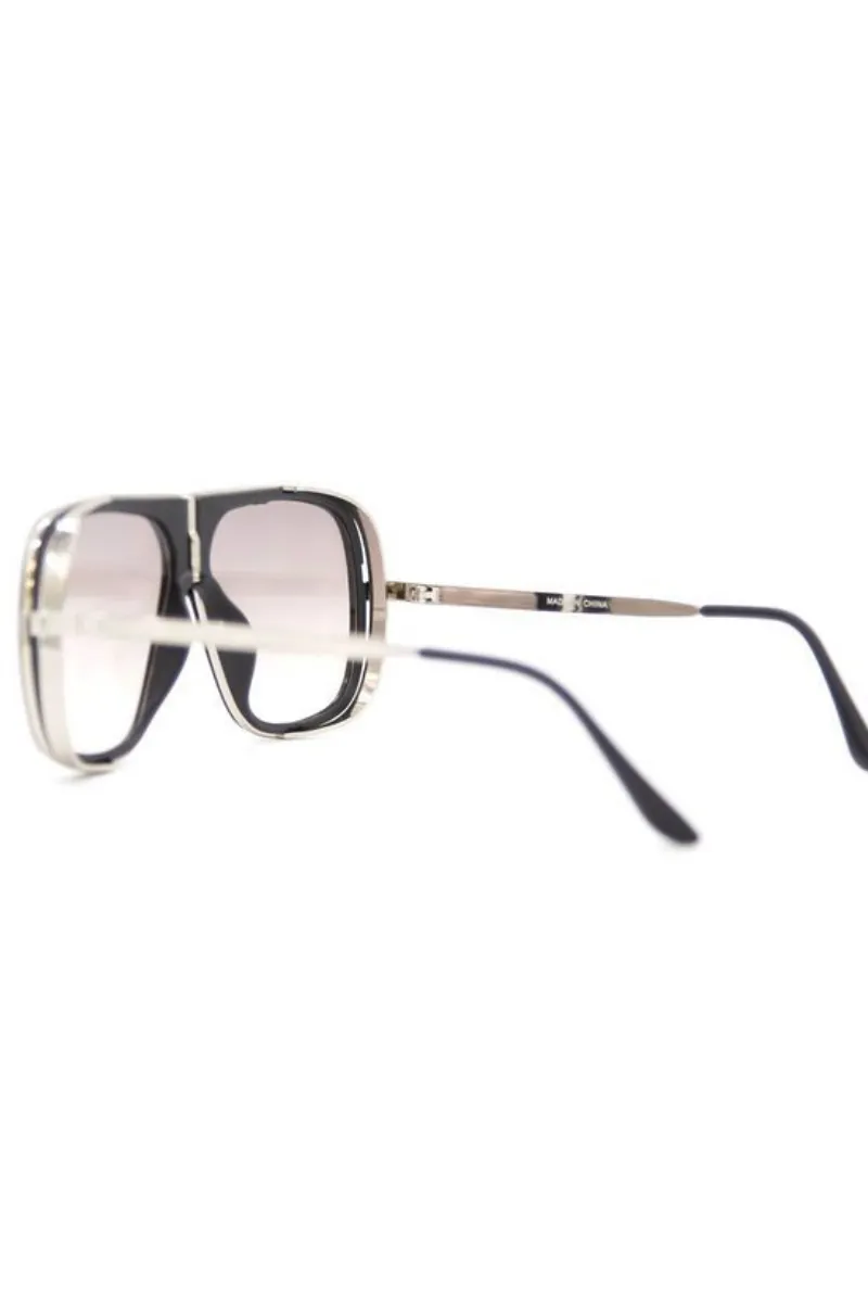 brooklyn retro square sunglasses