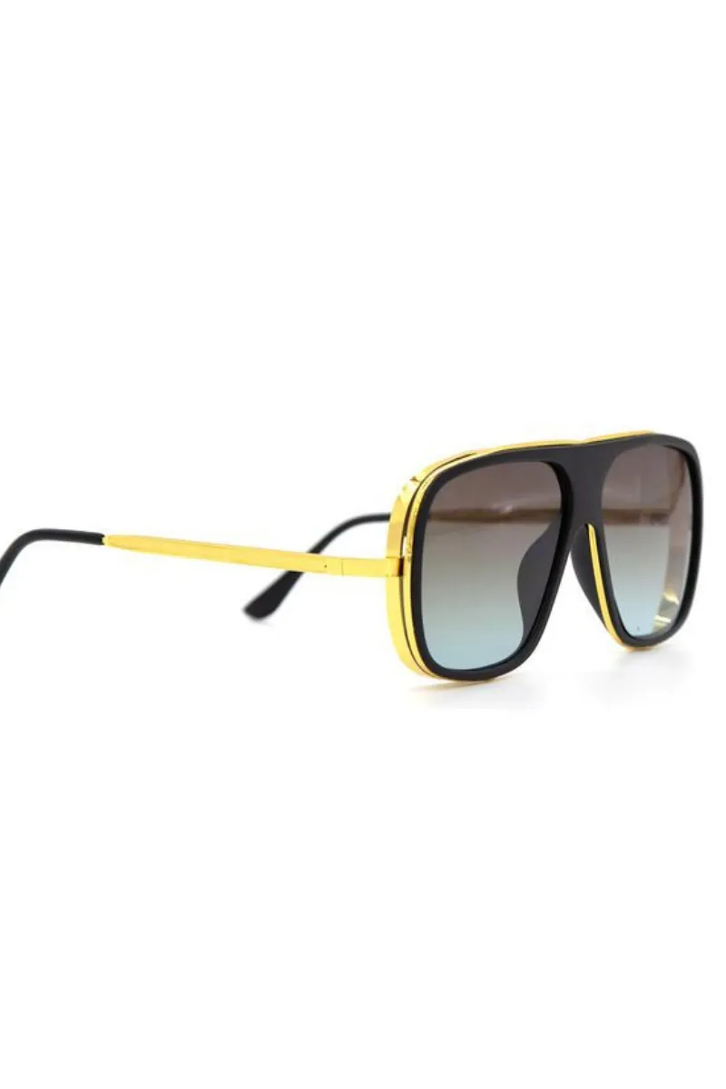 brooklyn retro square sunglasses