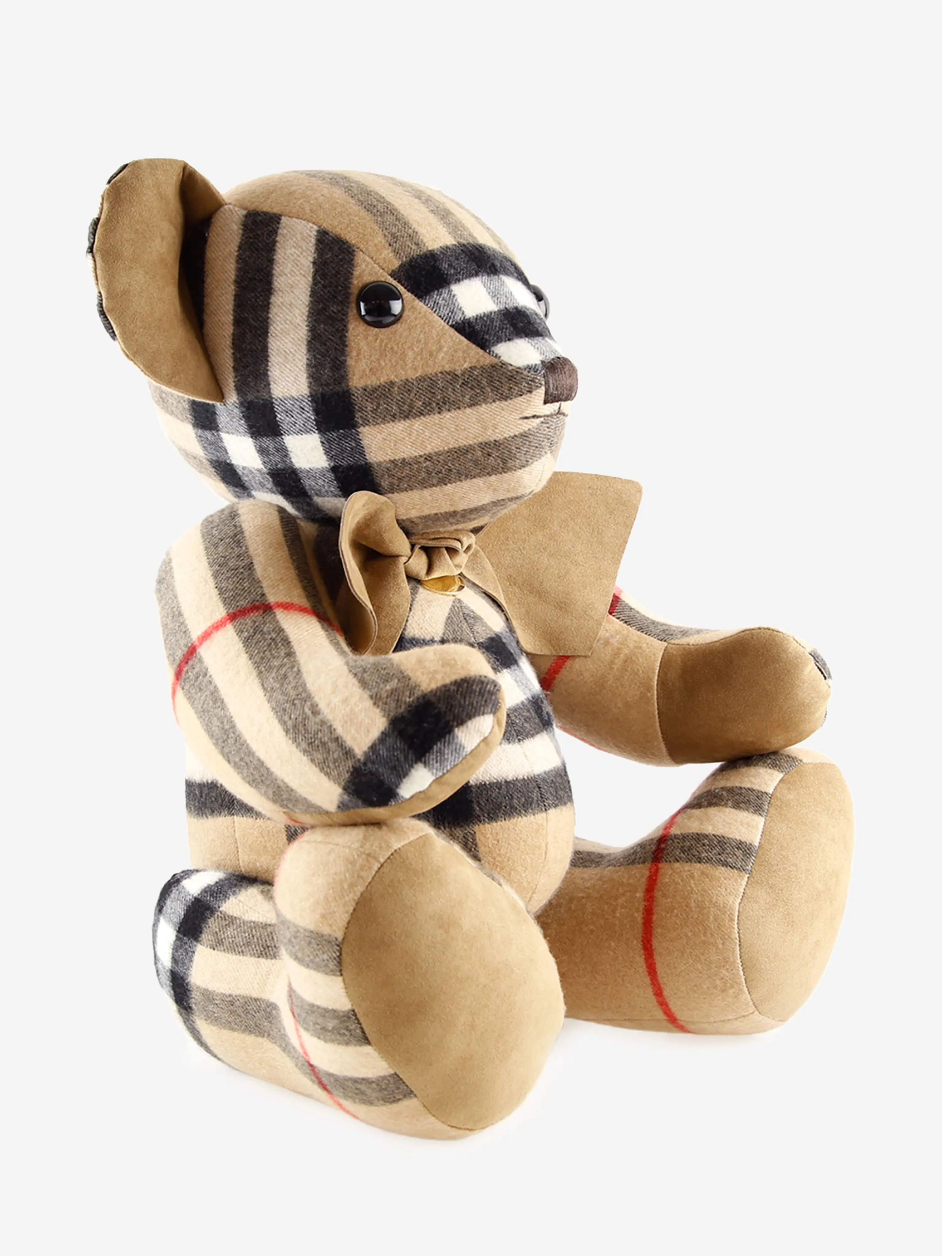 Burberry Beige Check Cashmere Thomas Teddy Bear