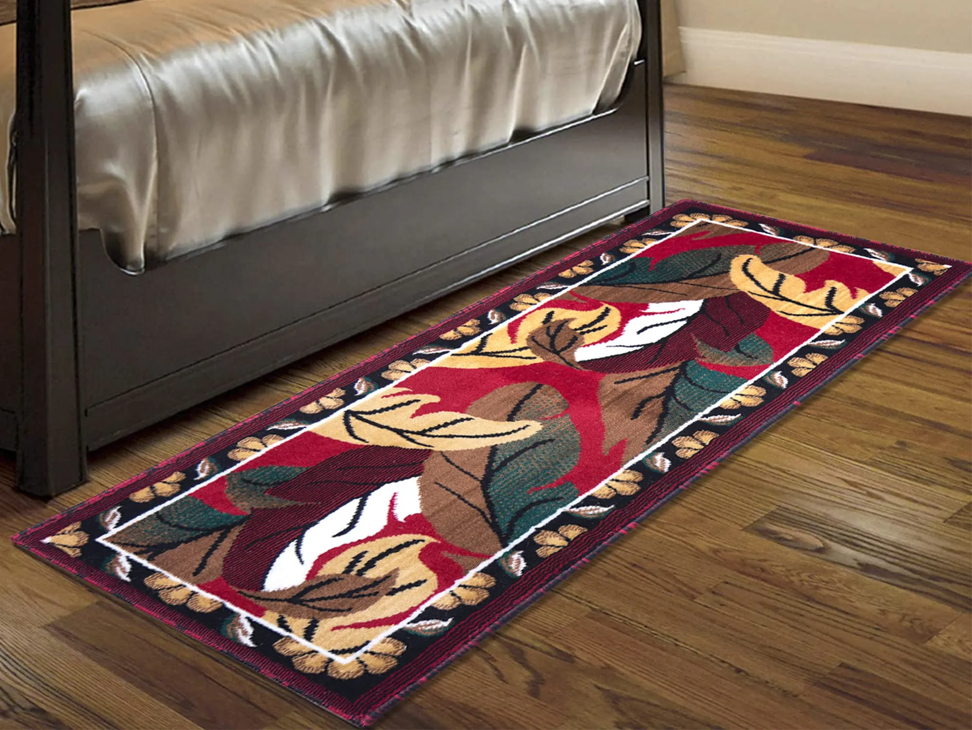 Carpet Galore Solid Contemporary Runner (Red, Polypropylene, 45 X 150 Cm)