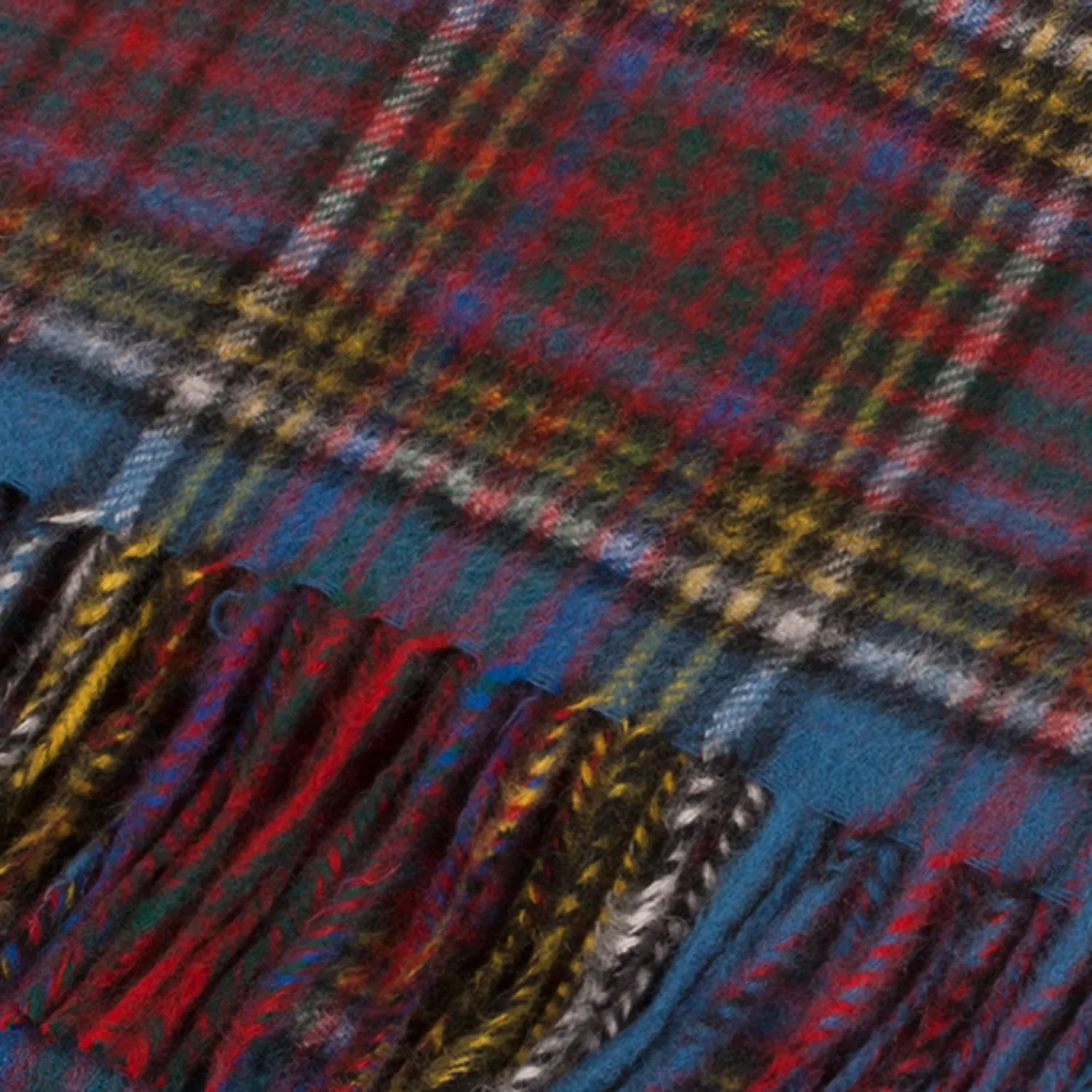 Cashmere Scottish Tartan Clan Scarf  Anderson