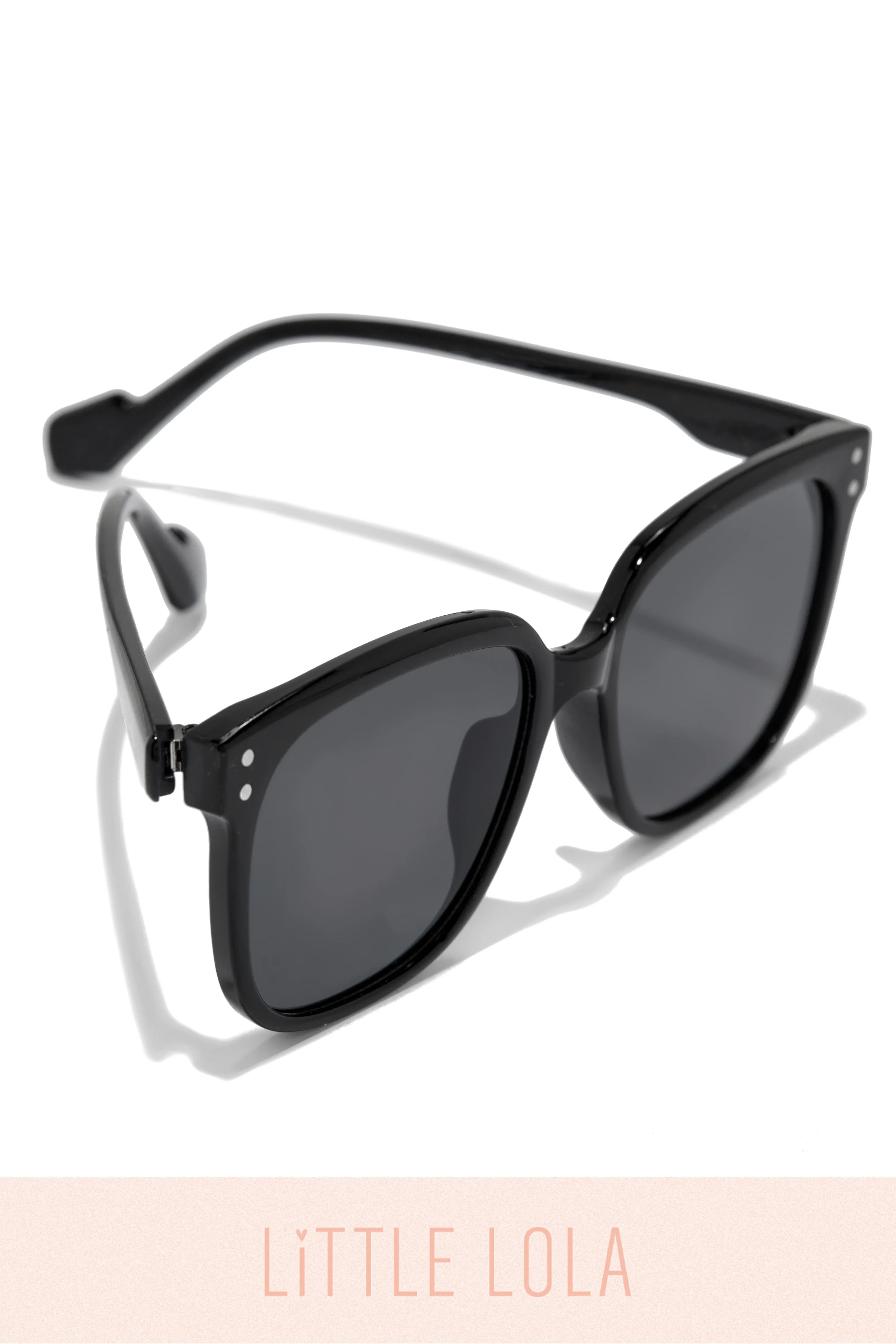 Celina Kids Oversized Sunglasses - Black