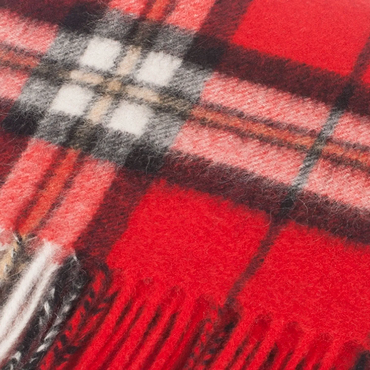 Edinburgh Cashmere Scarf  Thomson Red