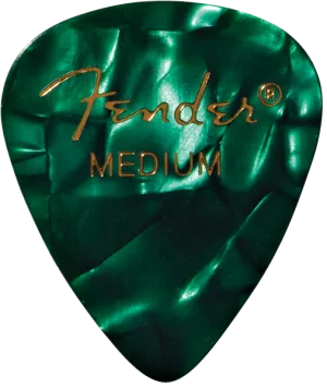 Fender Green Moto  (12 Pack) Med