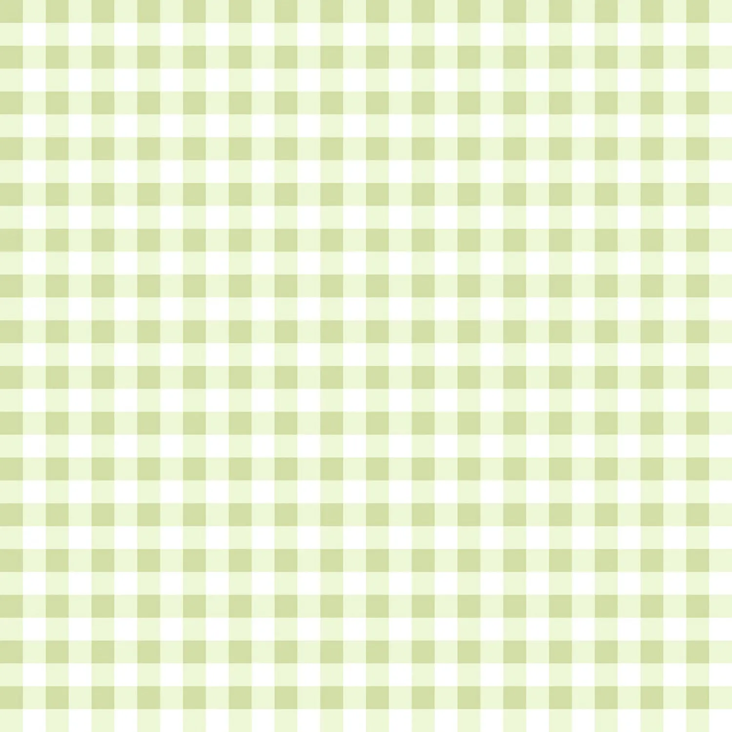 Gingham Weaves | 1/4" Gingham Check - Green | Yarn-Dyed Cotton