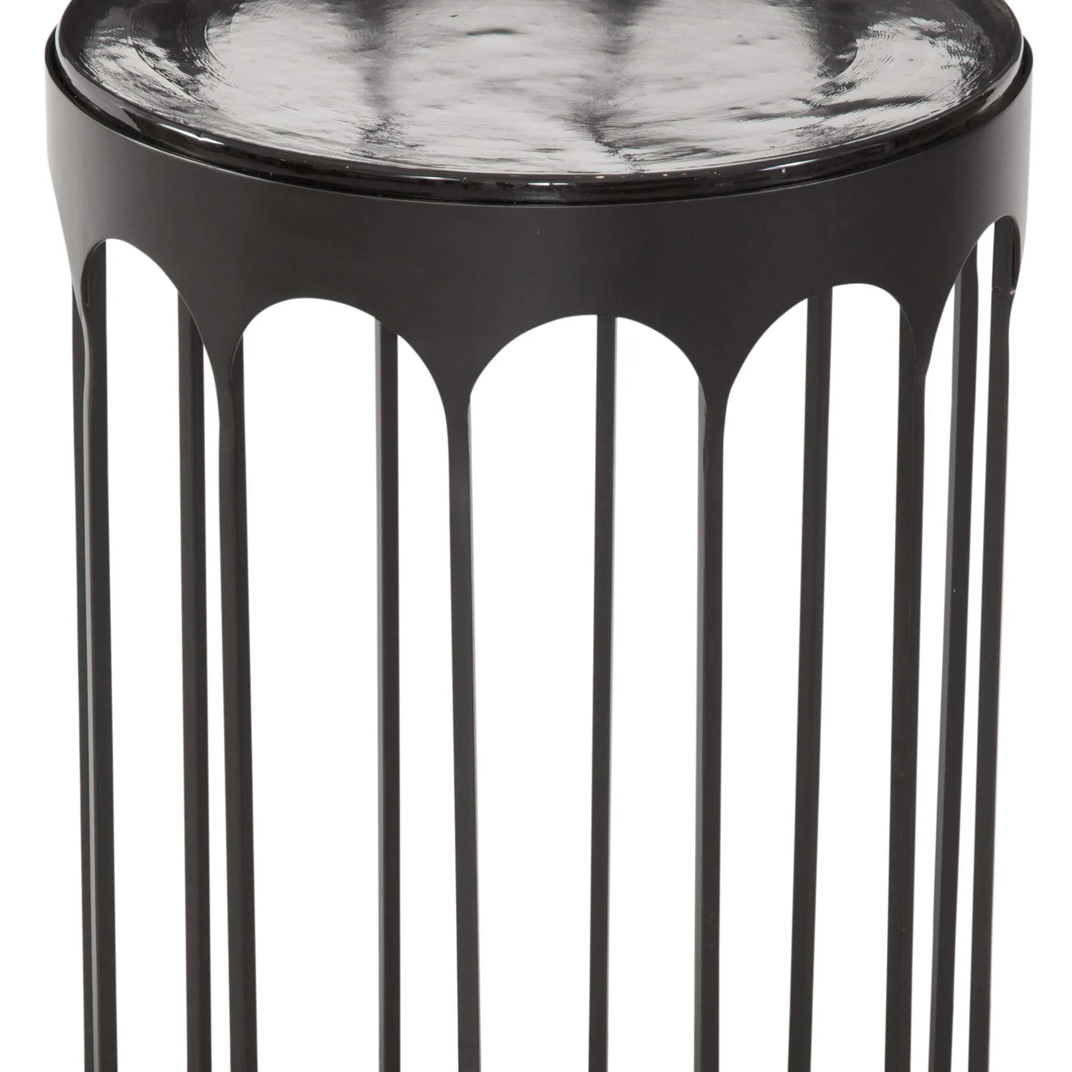 Hartley - Accent Table - Matte Black