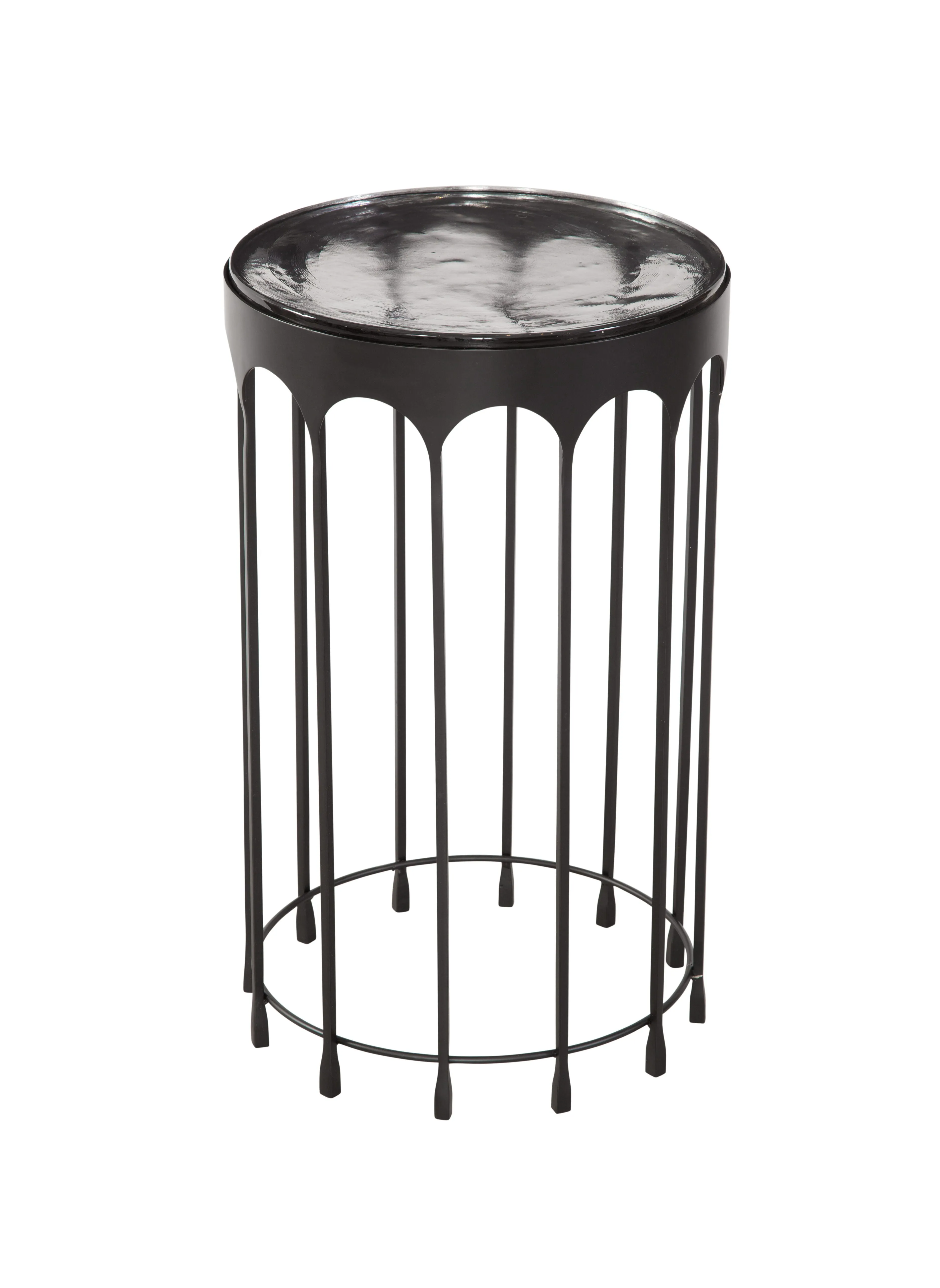 Hartley - Accent Table - Matte Black