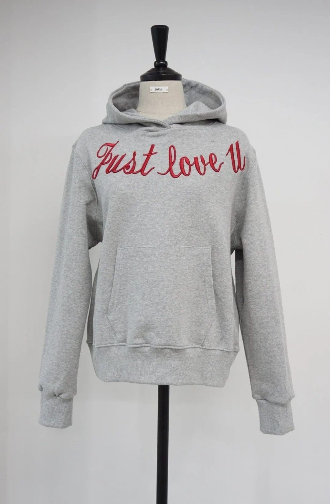 JUST LOVE YOU PRINTED HOODIE