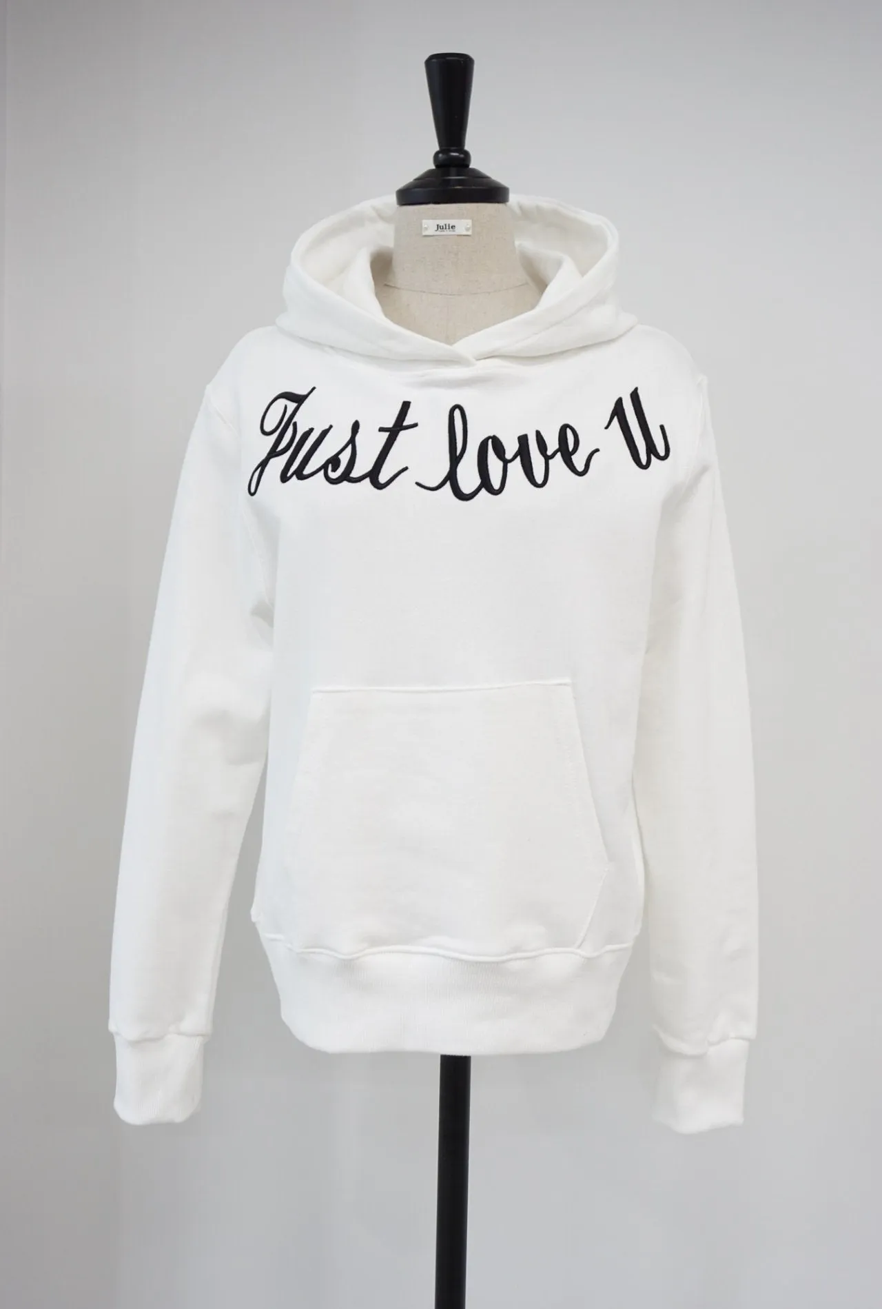 JUST LOVE YOU PRINTED HOODIE