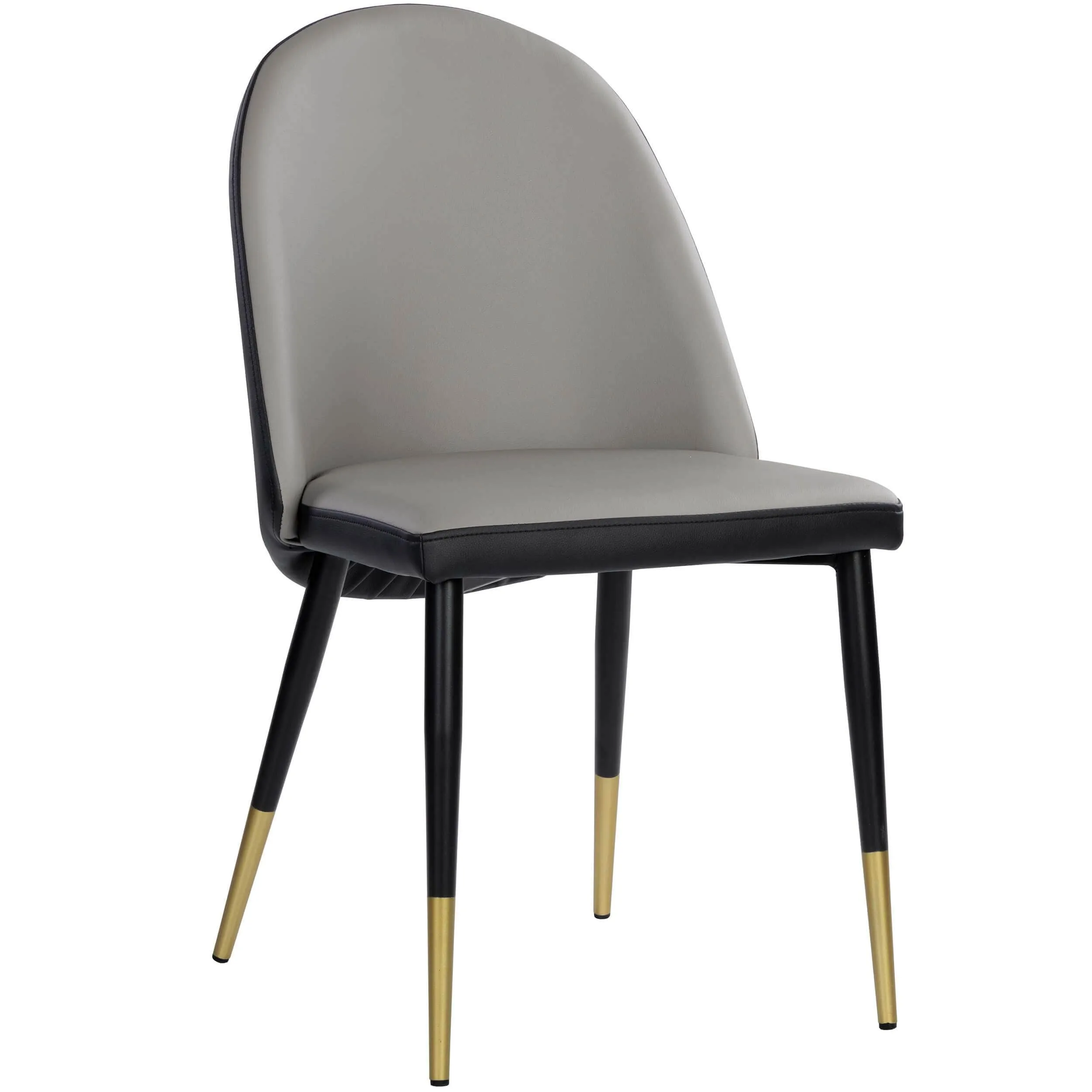 Kline Dining Chair, Dillon Stratus/Dillon Black, Set of 2