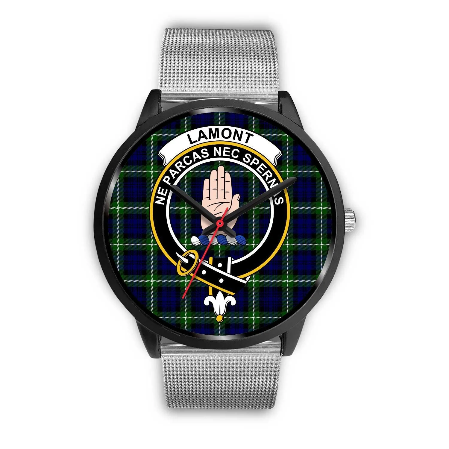 Lamont Modern Clan Badge Tartan Black Watch