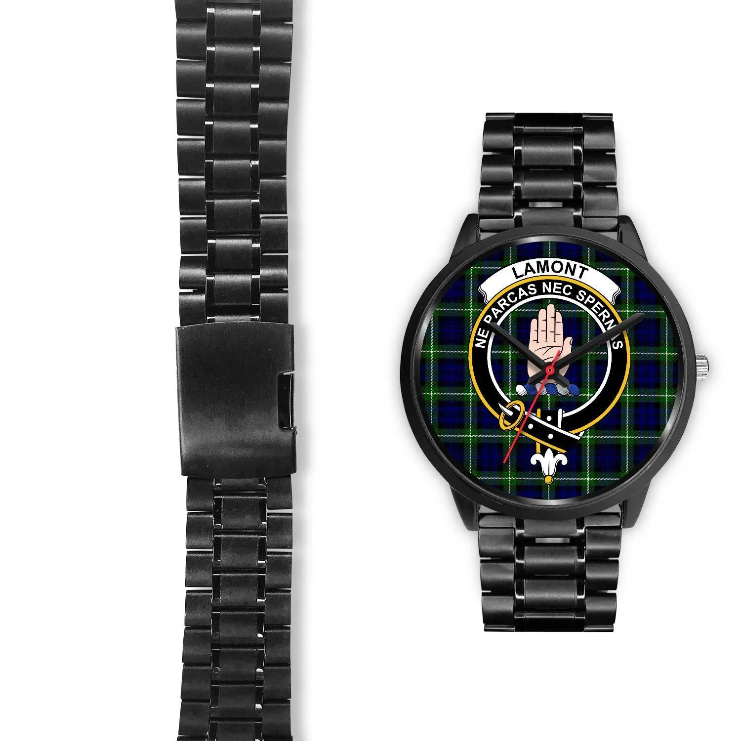 Lamont Modern Clan Badge Tartan Black Watch