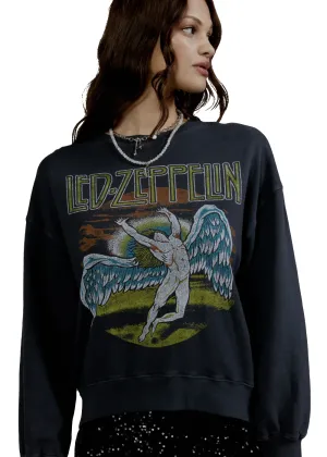 Led Zeppelin Zoso Oversized Sweatshirt by Daydreamer LA