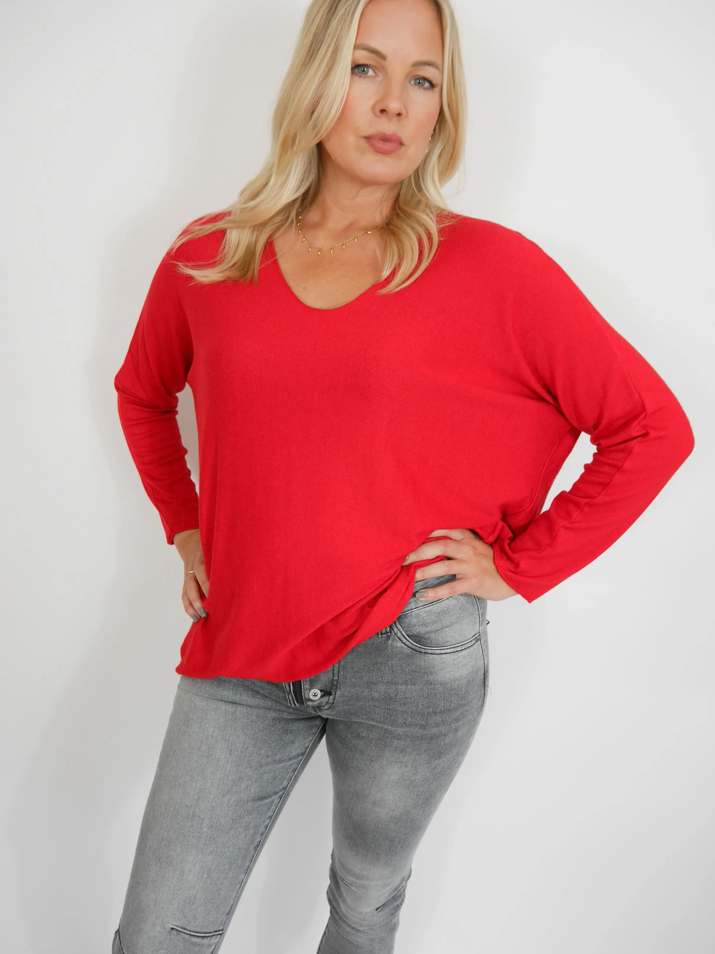 Lorna Top Red