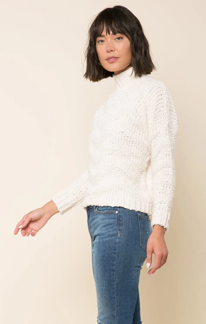 Madeline Mock Neck Sweater