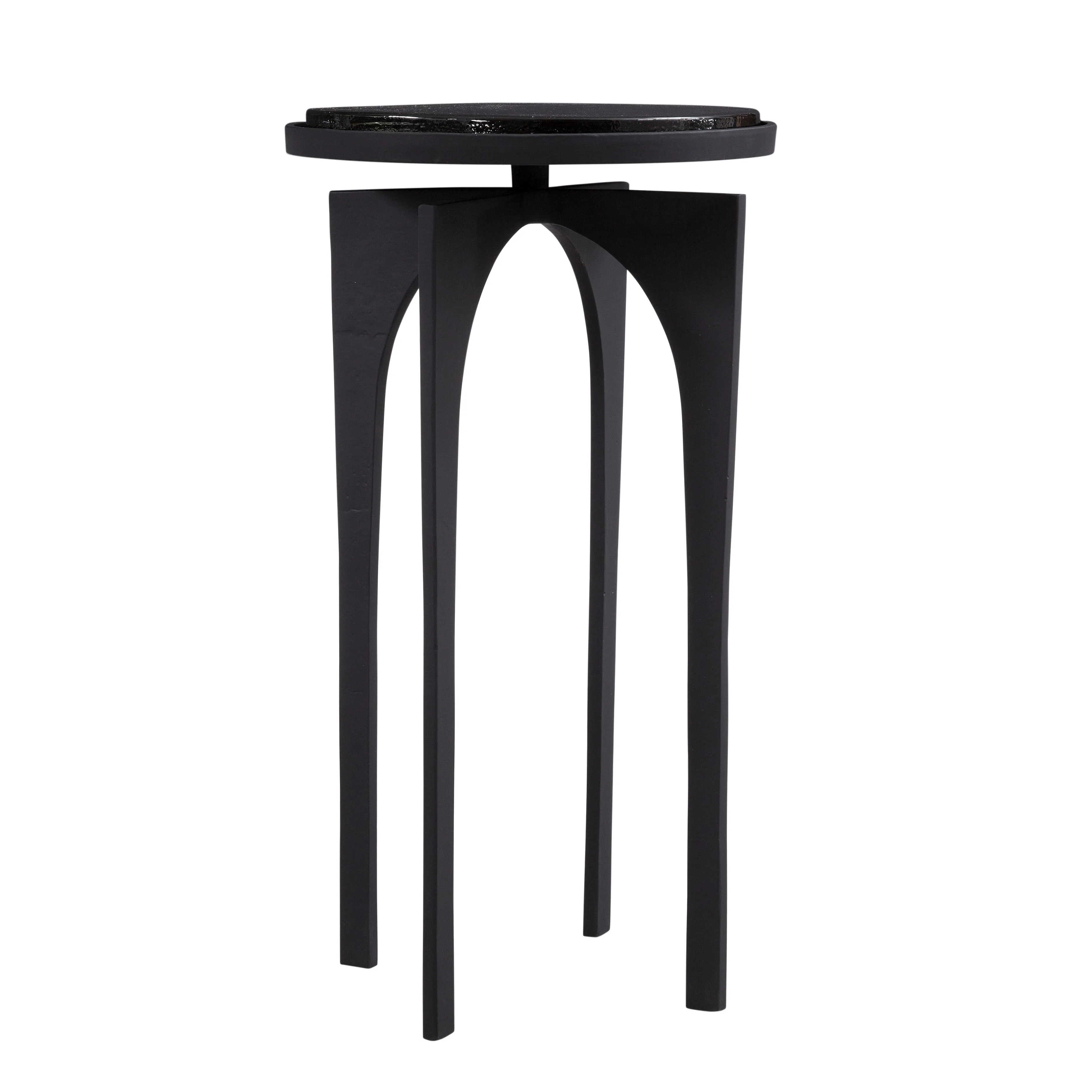 Moore - Accent Table - Matte Black