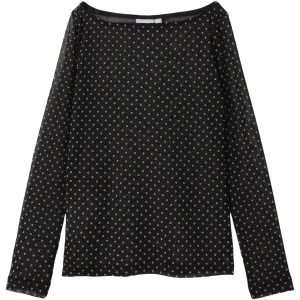 Name It Black Dot Silje Slim Blouse