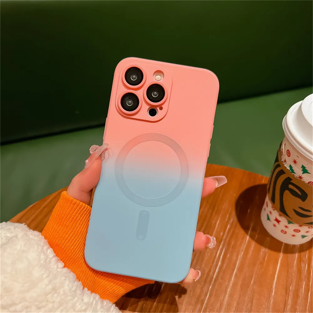 Ombre Silicone iPhone Case