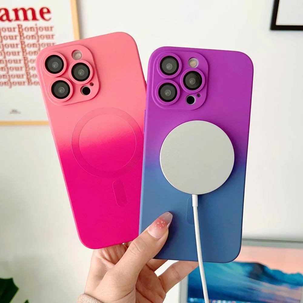 Ombre Silicone iPhone Case