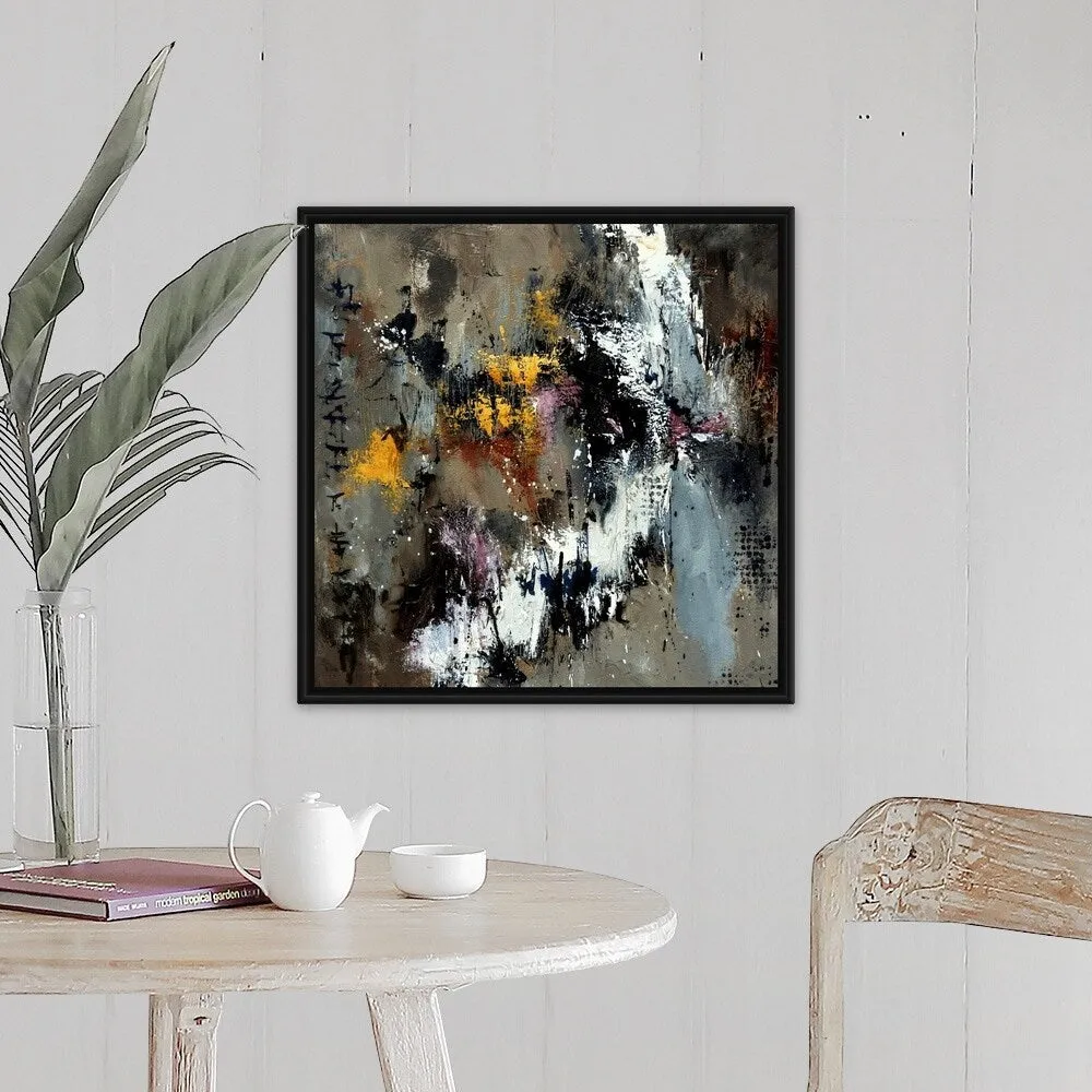 "Abstract 5561301" Black Float Frame Canvas Art