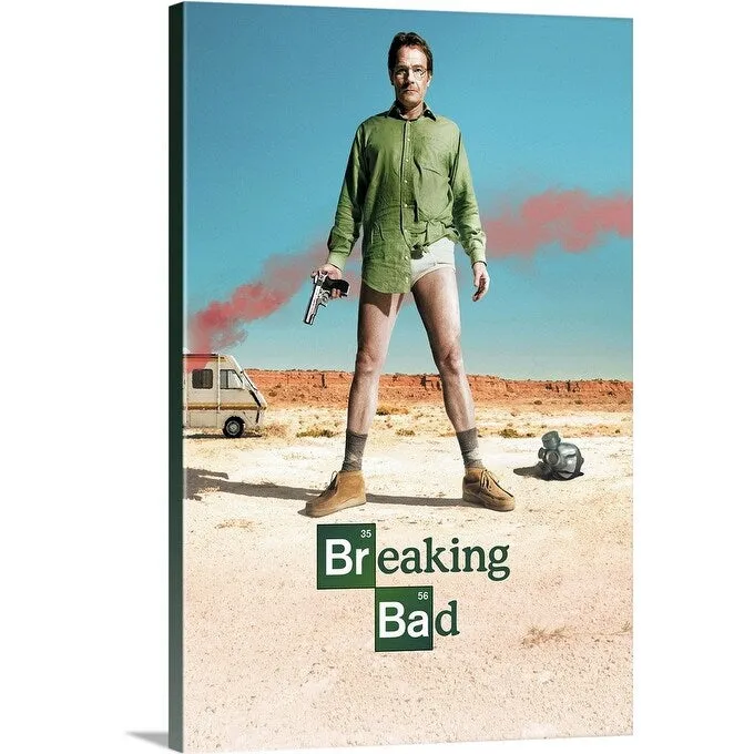 "Breaking Bad (2008)" Canvas Wall Art