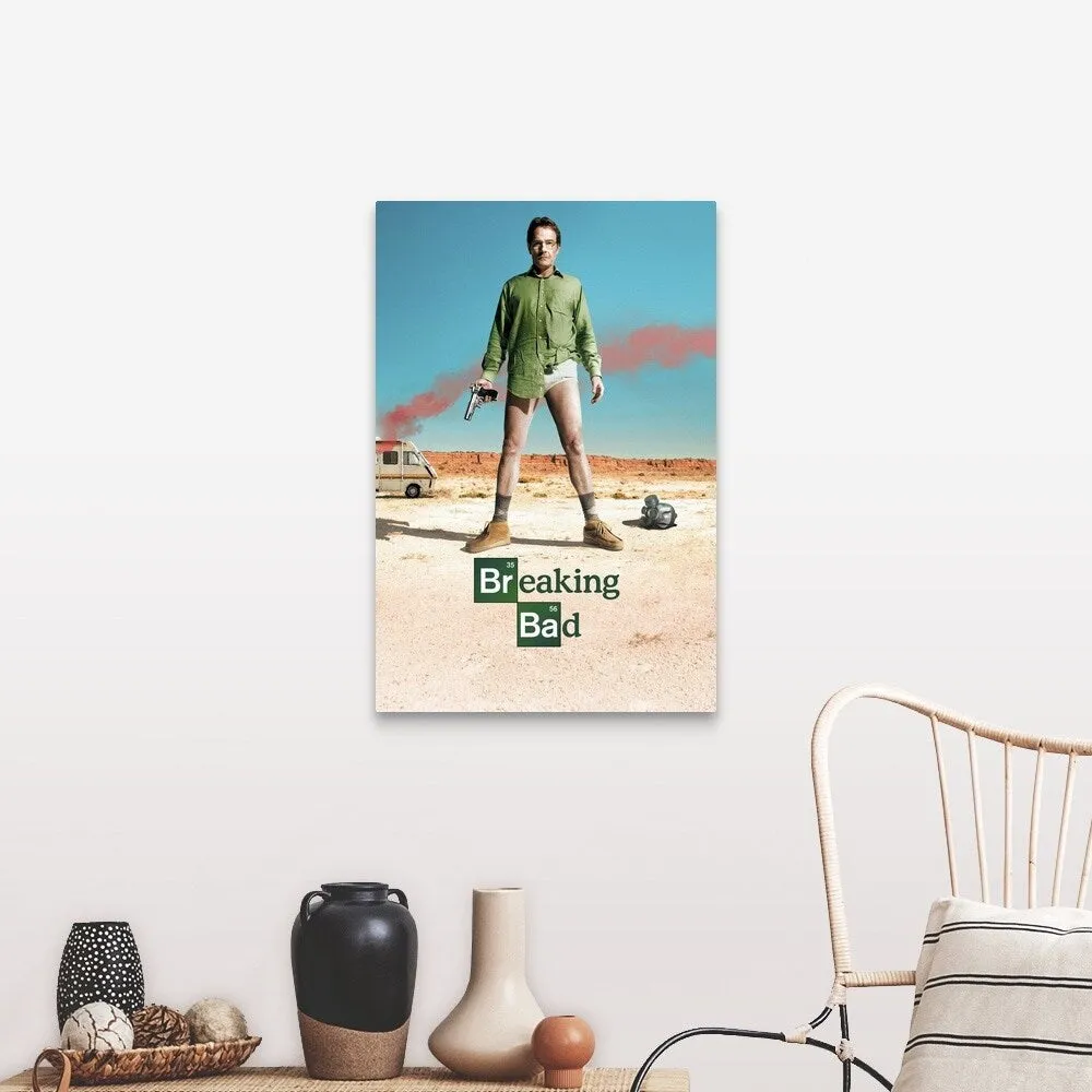 "Breaking Bad (2008)" Canvas Wall Art