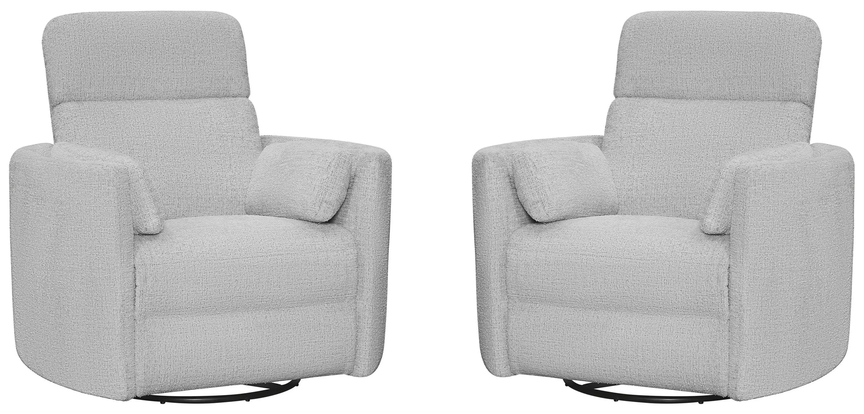 Radius - Manual Swivel Recliner (Set of 2)