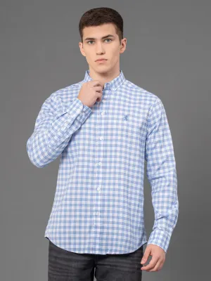 RedTape Pastel Checked Shirt for Men | Classic & Versatile