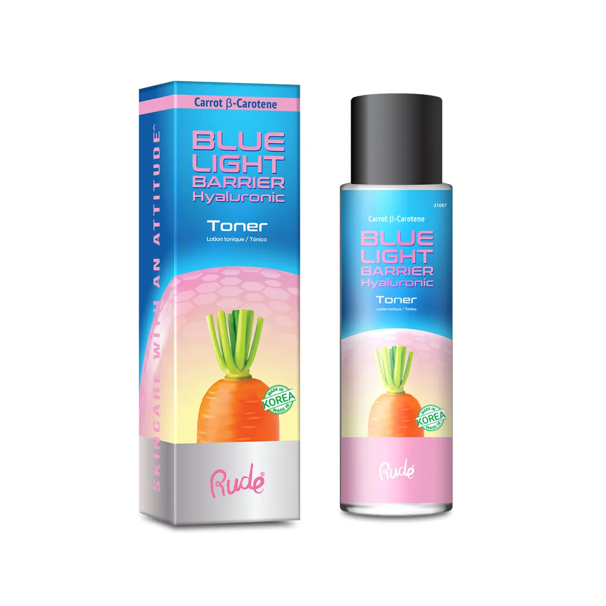 Rude Blue Light Barrier Hyaluronic Toner