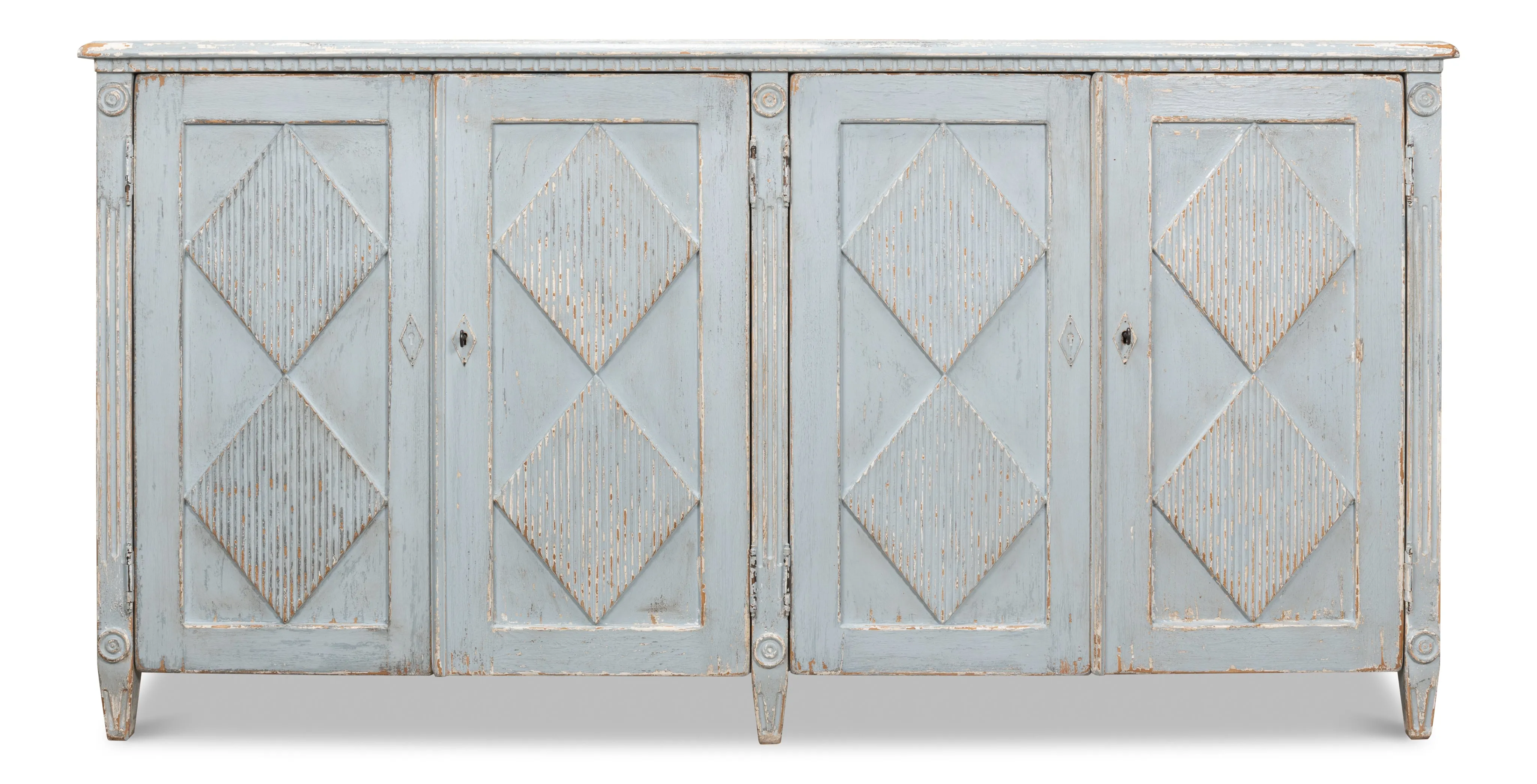 Sarreid - Roanne Sideboard - Blue - Traditional