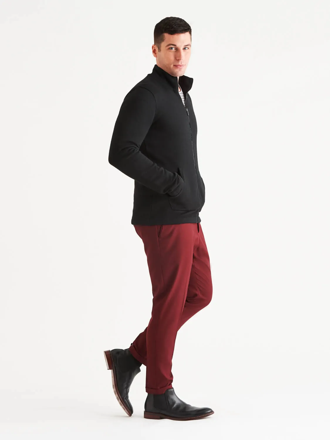 Sidney LuxCore™ Cashmere Zip Sweater