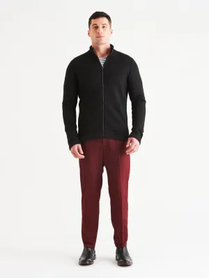 Sidney LuxCore™ Cashmere Zip Sweater