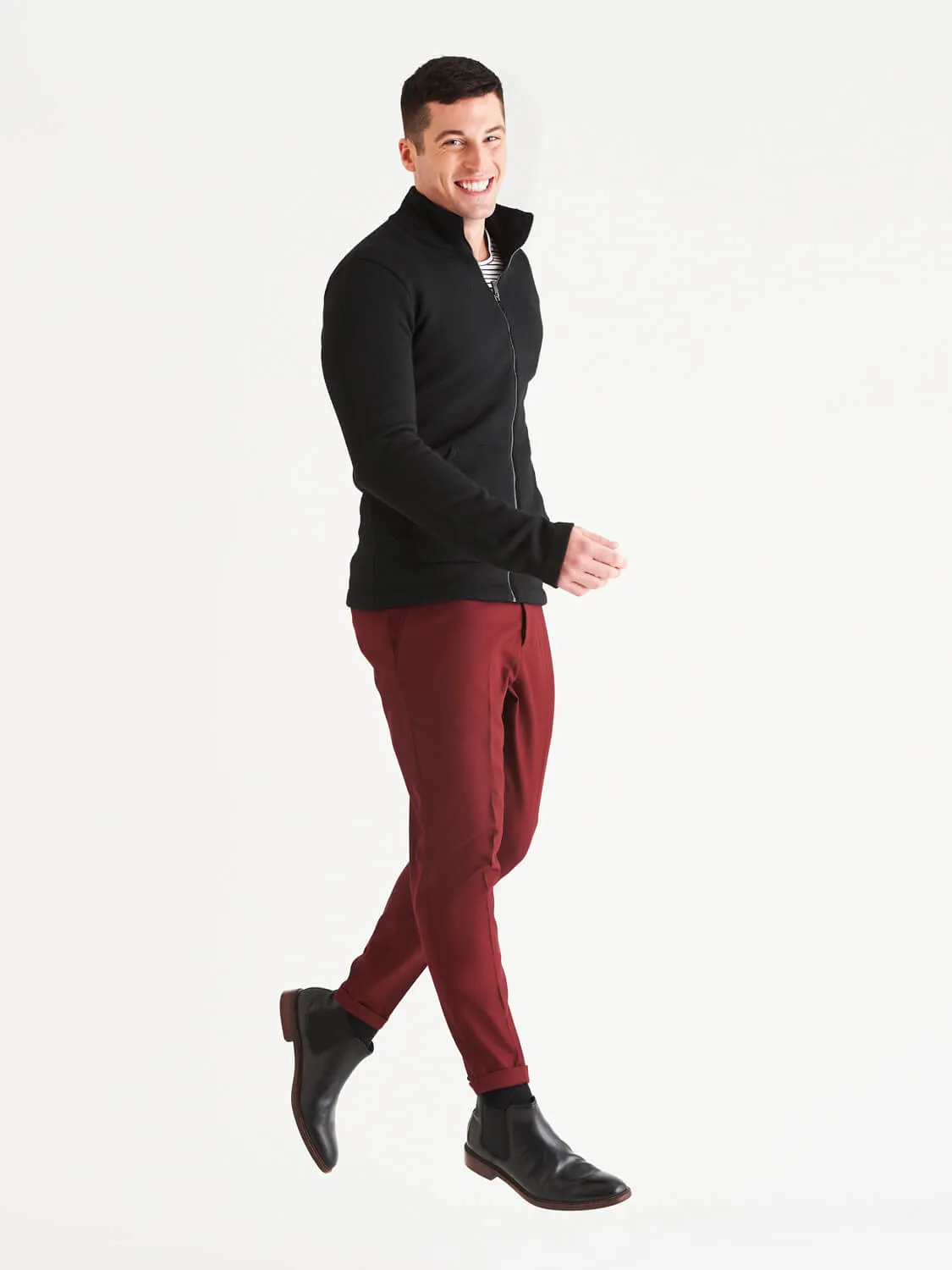 Sidney LuxCore™ Cashmere Zip Sweater