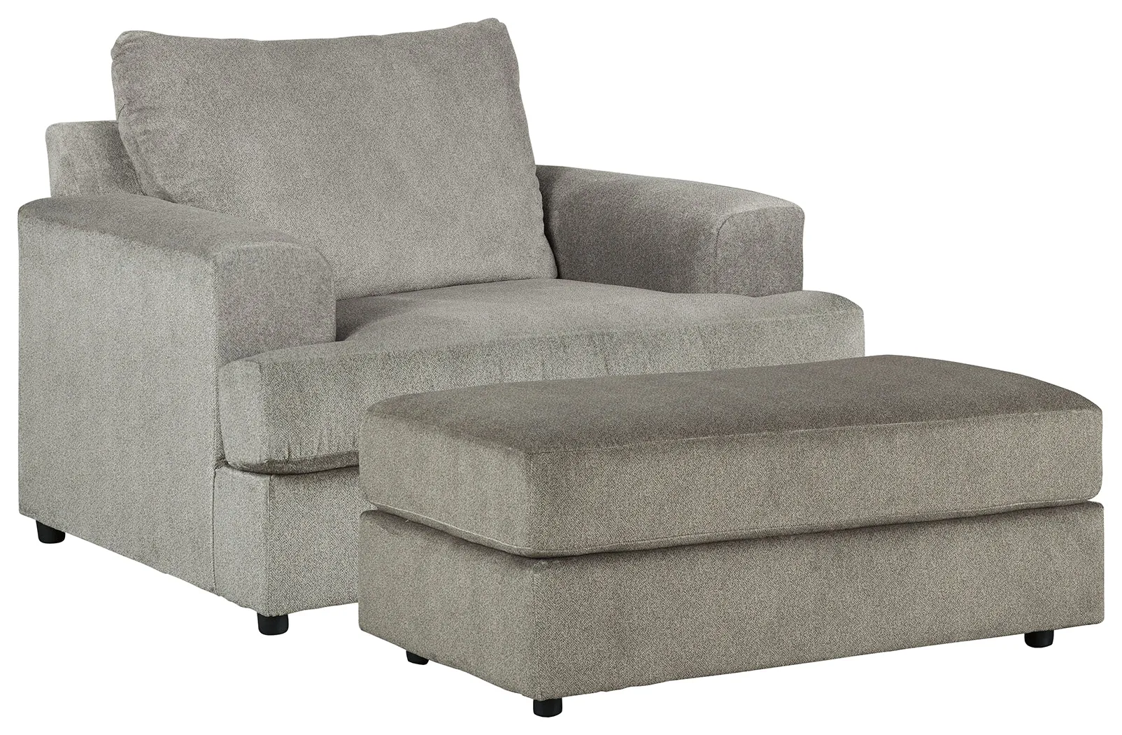 Soletren Signature Design 2-Piece Chair with Ottoman