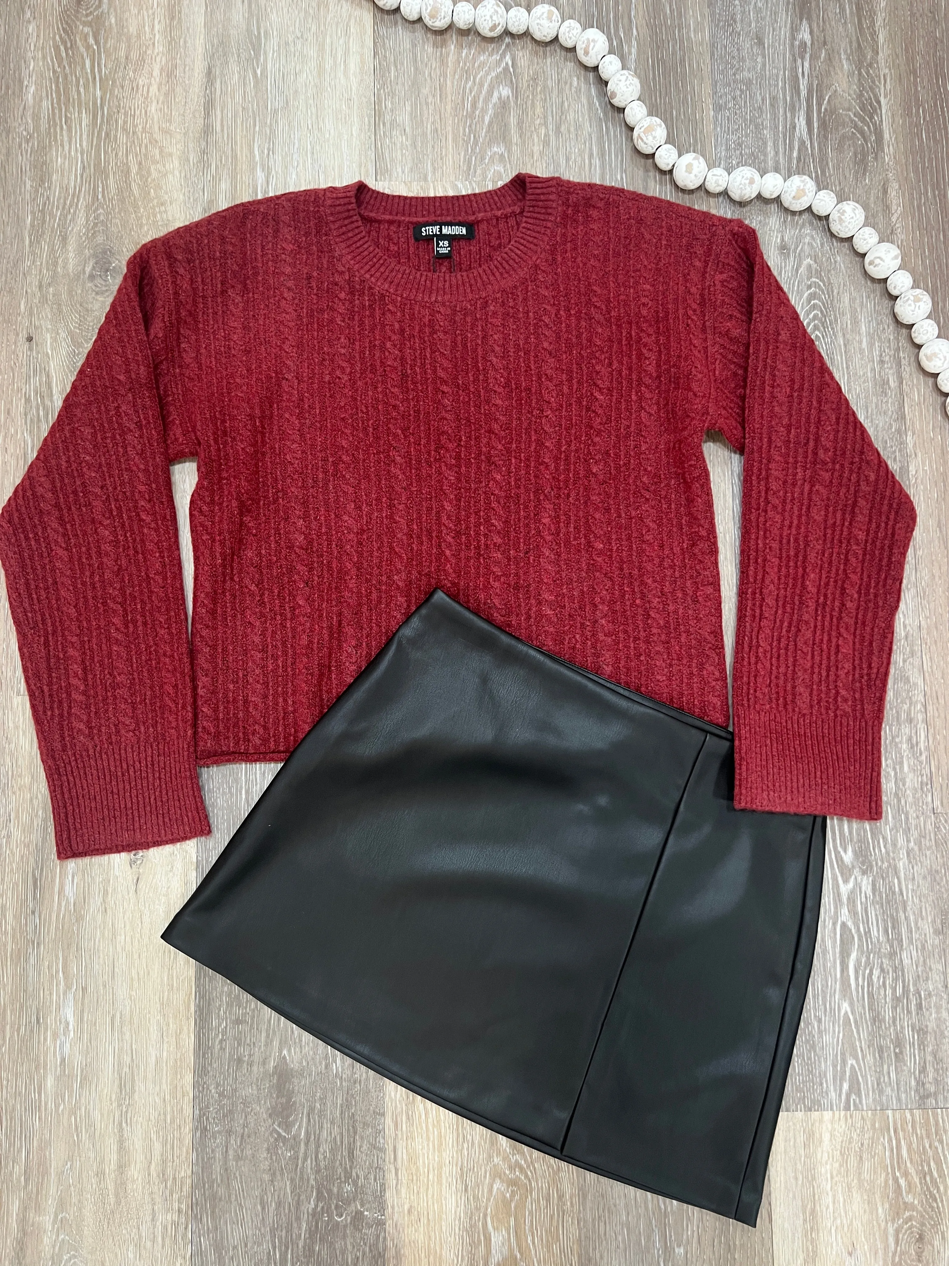 STE Aerin Sweater in Red