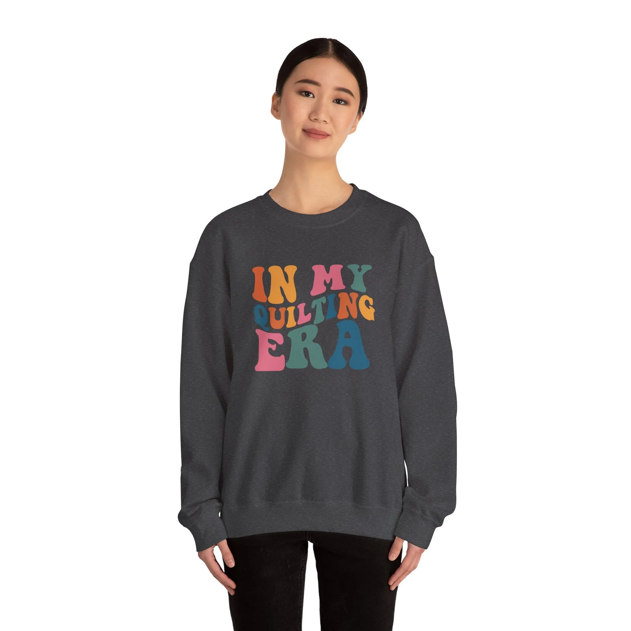 Sweatshirt:  In My Quilting Era Crewneck Sweatshirt