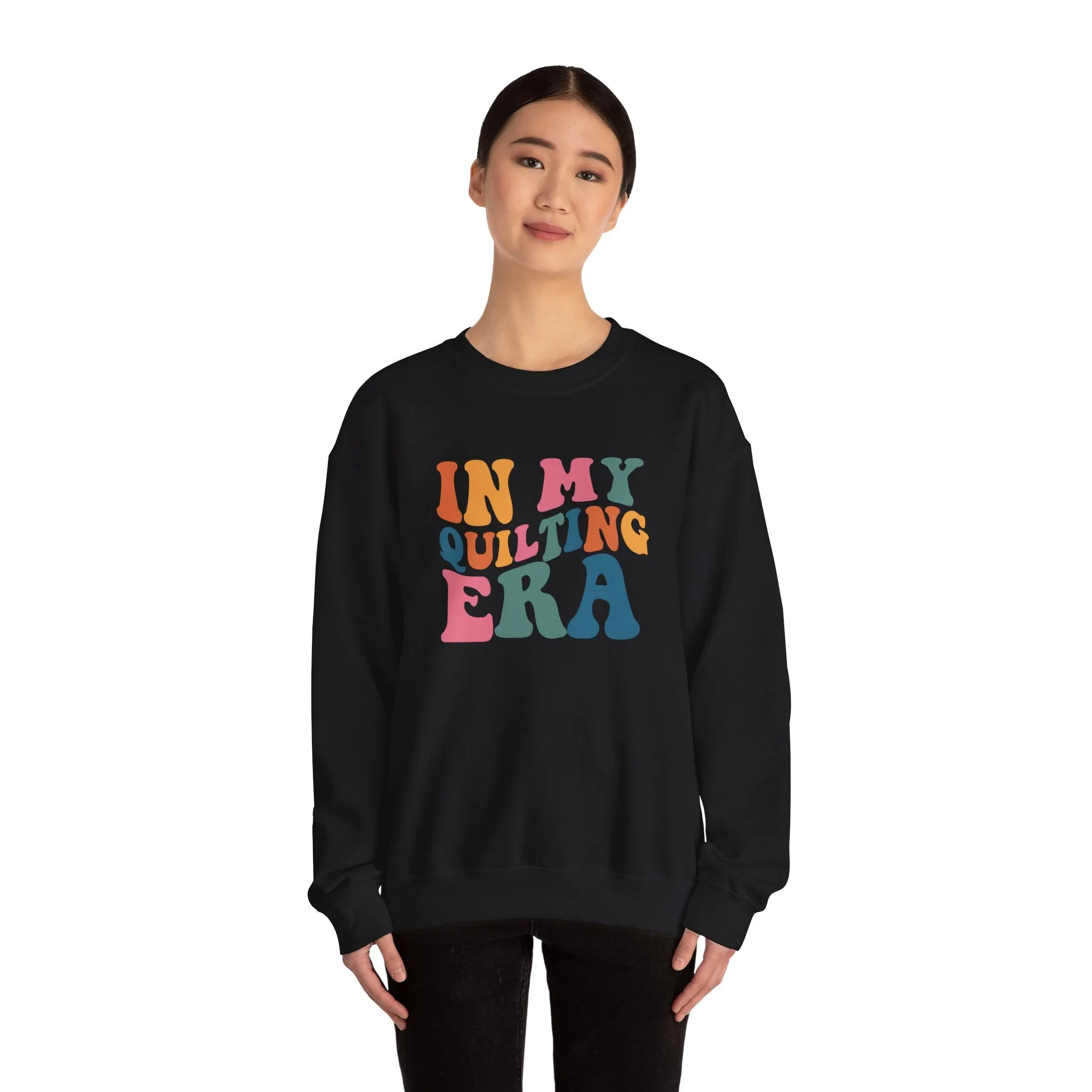 Sweatshirt:  In My Quilting Era Crewneck Sweatshirt