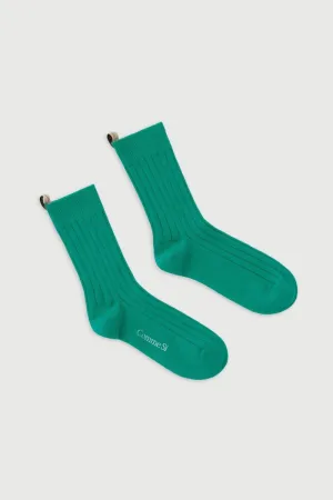 The Cashmere Sock in Emerald