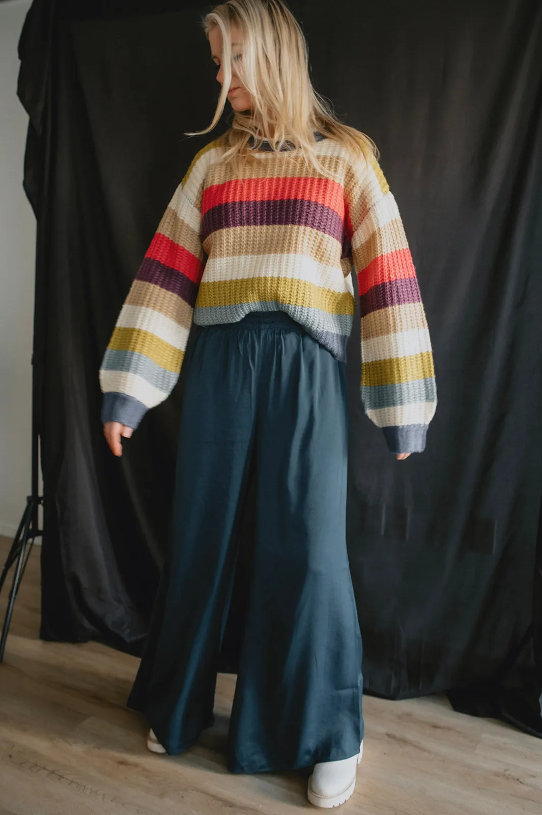 The Ettie Striped Pullover