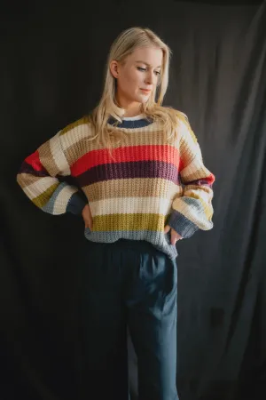 The Ettie Striped Pullover