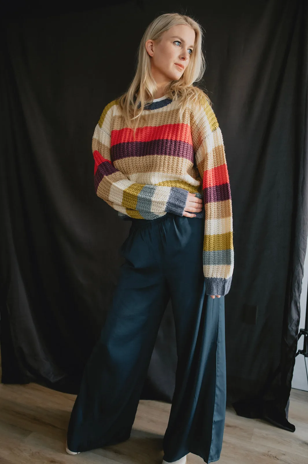 The Ettie Striped Pullover